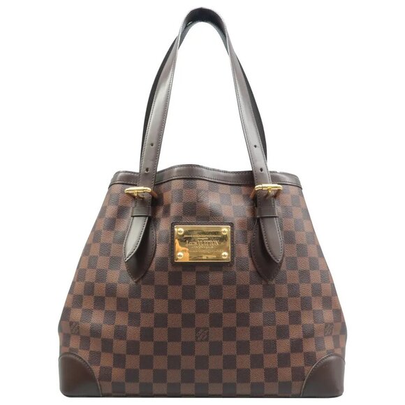 Louis Vuitton Handbags - 100% Authentic Louis Vuitton Hampstead Brown Damier Ebene Canvas Shoulder Bag